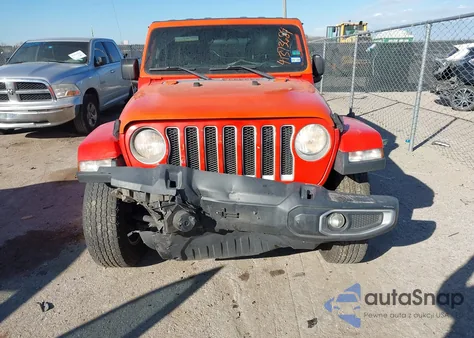 2018 Jeep Wrangler Unlimited Sahara 4X4 из США, поврежденный, VIN 1C4HJXEG2JW176531
